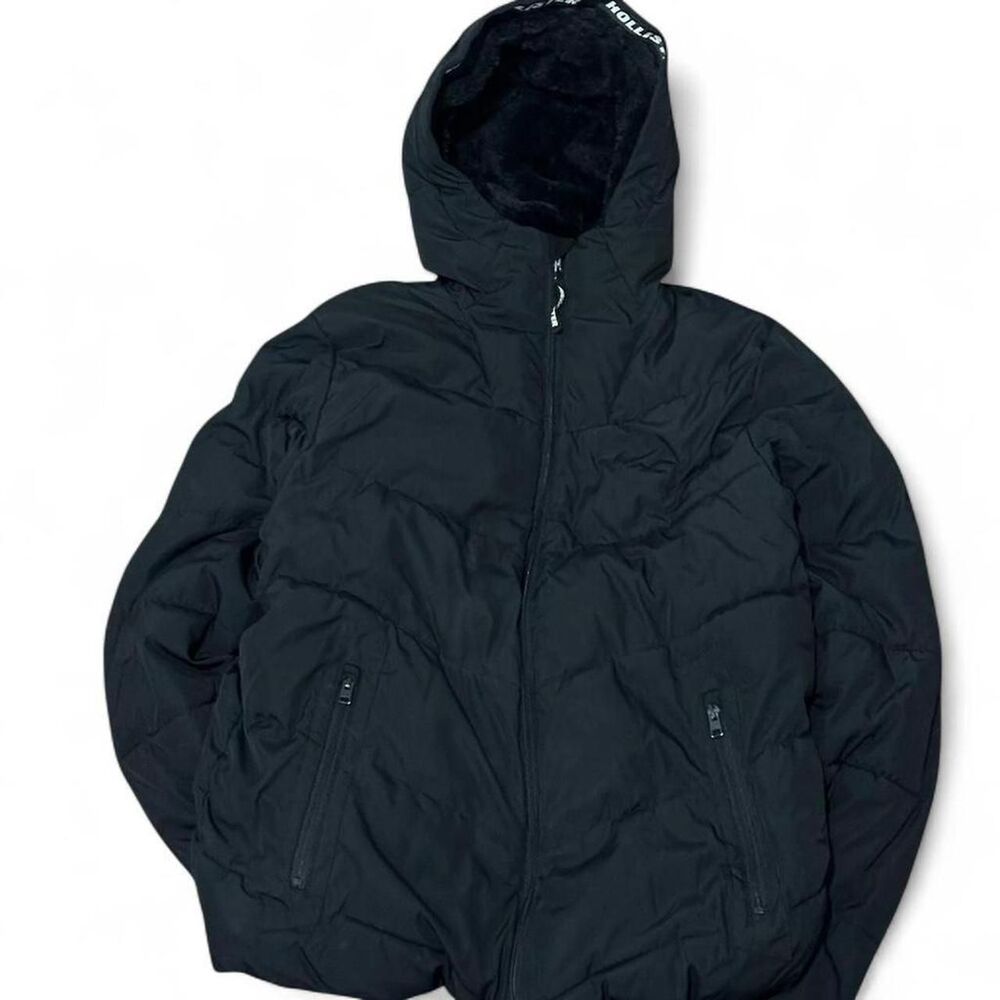 Hollister-co Men's Black Jacket
